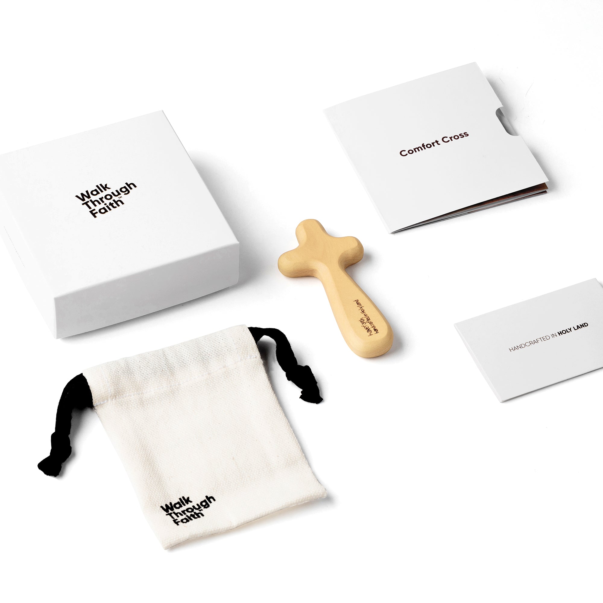 COMFORT CROSS FOR A CAUSE – MADE IN HOLY LAND • 5sets