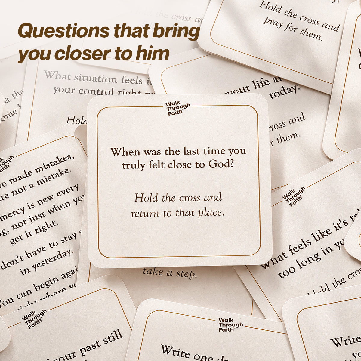 HEART TALK WITH GOD - PRAYER CARDS